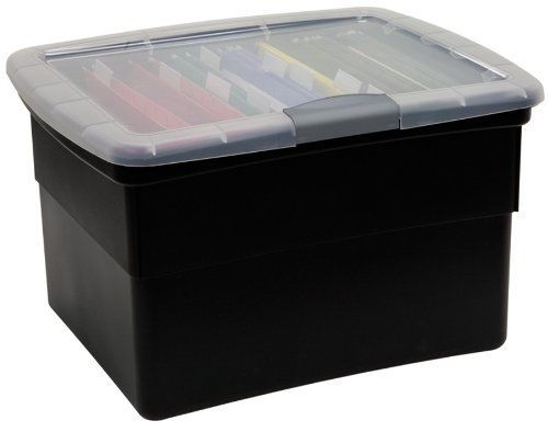 United Solutions-Organize Your Office OF0046 Snap &amp; Lock File Box in