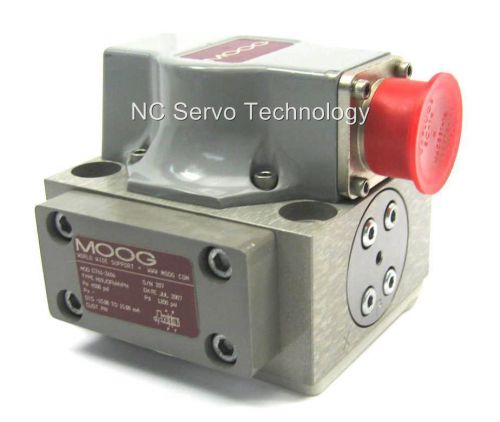 Moog g761-3606 servo valve h19jofm4vph factory repair, tested, warranty for sale