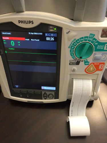 Philips Heartstart MRx AED M3535A + Cables and Paddles