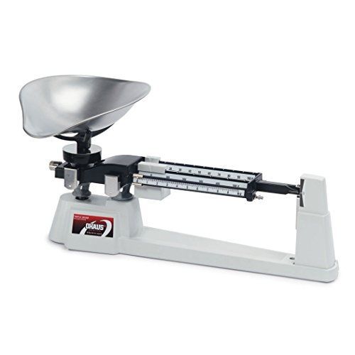 Ohaus 720-S0 Triple Beam Mechanical Balance with Stainless Steel Scoop, 610g