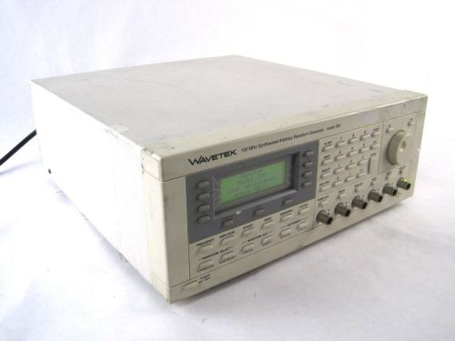 Wavetek 395 100 MHz Synthesized Arbitrary Waveform Sequence Signal Generator