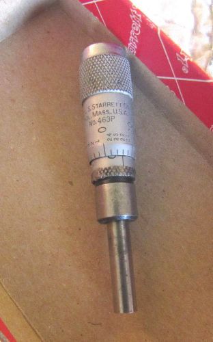 Starrett micrometer head #463p for sale