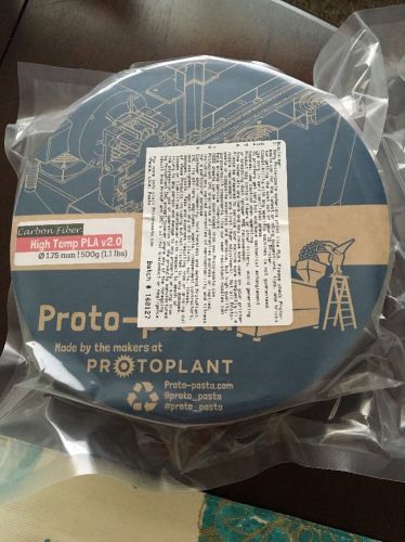 1.75mm Proto-pasta - High Performance HTPLA - Carbon Fiber Filament