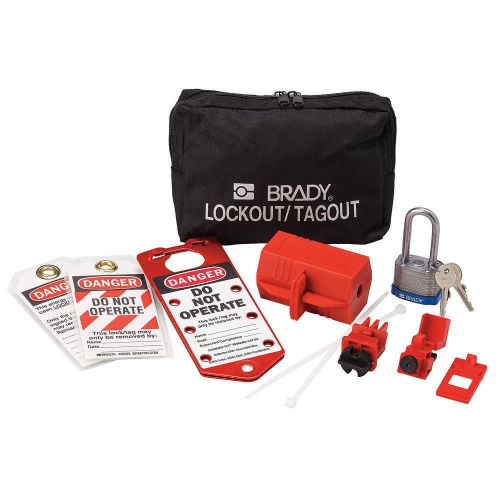 Brady portable lockout kit # 65291 for sale