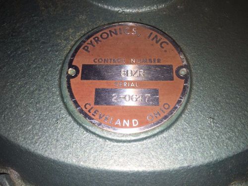 Pyronics gas regulator