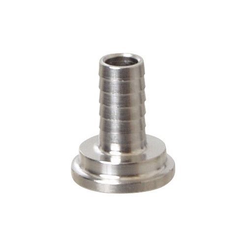 Draft Keg Beer Tail Piece 5/16 inch - All Stainless Steel, Barbed