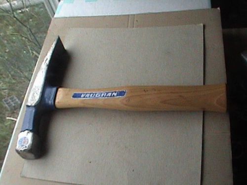 Vaughan bricklayer&#039;s masons hammer 24oz. measures 11 1/4in. long bl24 for sale