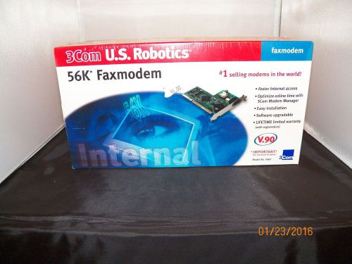1 3Com U.S. Robotics 56K Faxmodem brand new in box