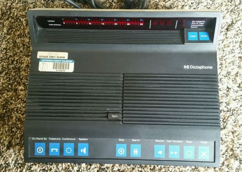 Pitney Bowes Dictaphone 3990 Microcassette Transcriber Dictation Machine