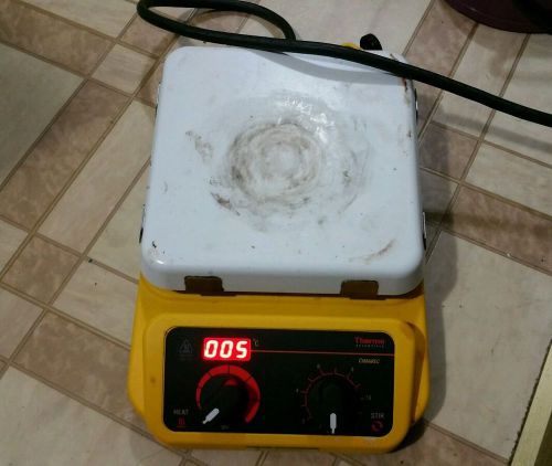 Thermo scientific hot plate magnetic stirrer cimarec 7&#034;x7&#034; sp131325 digital 6 for sale