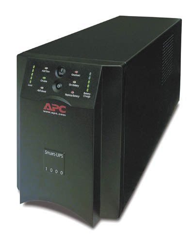 Apc sua1000va 670w 120v tower power backup fully tested new battery 1 year warr for sale