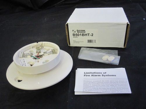 B501BHT-2 Smoke Detector SounderBase System Sensor FSP-851Notifier SD355FireLite