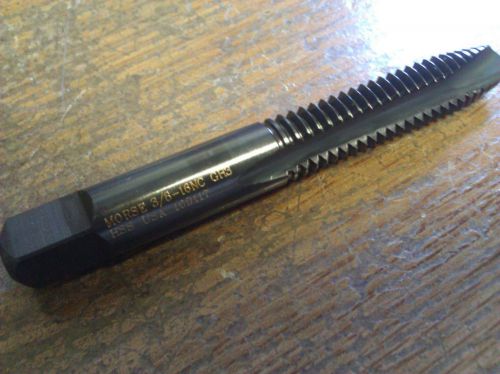 3/8-16 gh3 3 flute high speed steel spiral point plug tap for sale