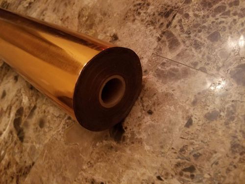 Metallic Gold Hot Stamping Foil Roll 17in x 600&#039;