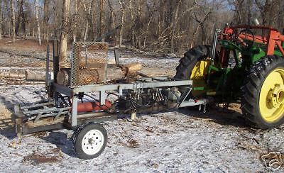 Plans for hydraulic firewood processor, wood splitter, build your own. for sale