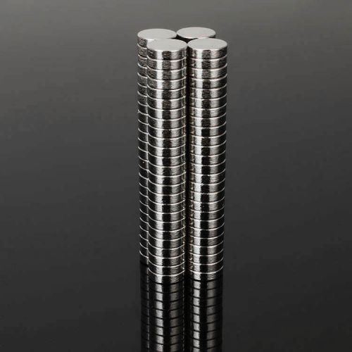 100 PCS N48 7mmx2mm Strong Neodymium Disc Rare Earth Cylinder Magnets 7x2