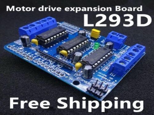 2pcs motor drive expansion board l293d motor board stepping motor or dc motor for sale