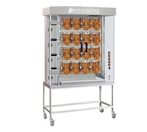 Rotisol FFS1175-4G-SS FauxFlame SPATCHCOCK Rotisserie Oven gas countertop...