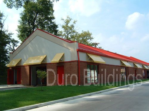 Durobeam steel 30x40x15 metal building kit retail commercial structures direct for sale