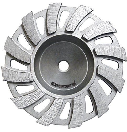 Concord Blades GCX040AHP 4 Inch Swirl I-Turbo Diamond Cup Wheel with 7/8&#034; -5/8&#034;