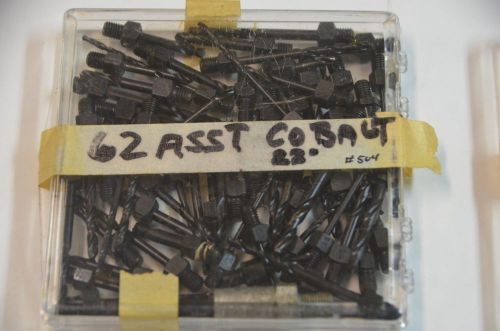 Cobalt Bits - Quick-change, 62 assorted bits plus adapter - NEW