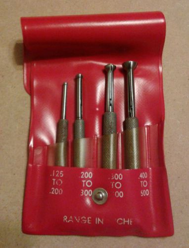Starrett s831 e, small hole gauge complete set, .125 to .500 for sale