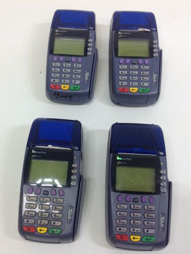 Lot of 4 VeriFone Omni 3740 Credit Card Terminal *Untested*