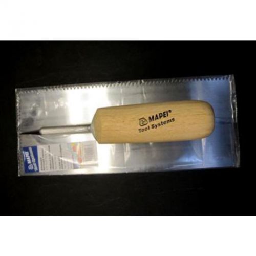 3/16&#034;x5/32&#034;x3/16&#034; v notched trowel  mapei concrete finishing trowels 4216 for sale