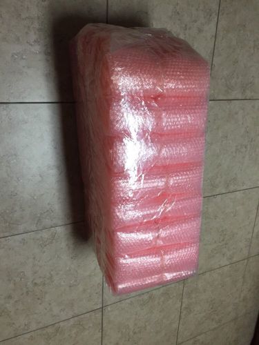 33 Rolls Pre Used  Boubble Wrap Roll 12&#039;&#039; Wide 10&#039; Foot Long Pink