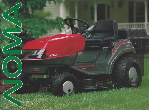 Equipment Brochure - Noma - Tractor Mower Tiller Product Line Overview (E3018)