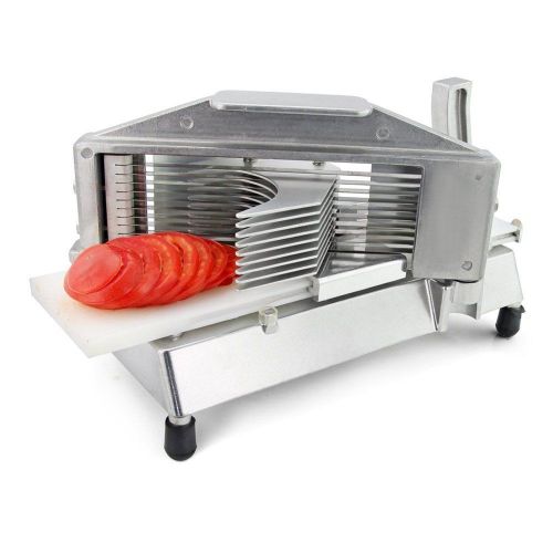 Commercial Tomato Slicer,Restaurant Cutting Machine Built in cutting board 1/4&#039;&#039;