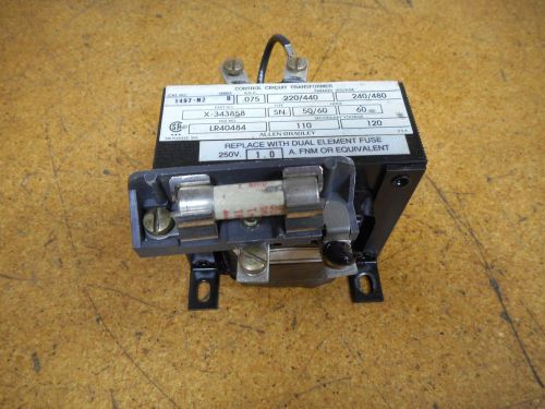 Allen Bradley 1497-N2 Ser B Control Circuit Transformer .075kVa 220/440V