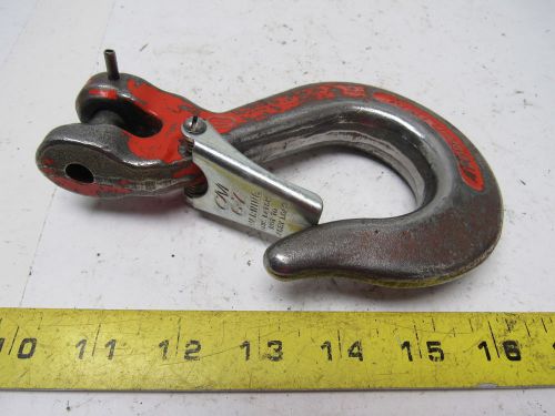 Herc-alloy 657719 3/8&#034;  clevis sling hook w/latch  8800 lbs. work load for sale