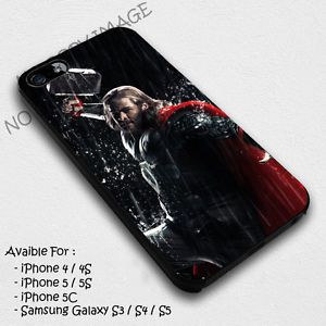 570 Thor The Avengers Design Case Iphone 4/4S, 5/5S, 6/6 plus, 6/6S plus, S4