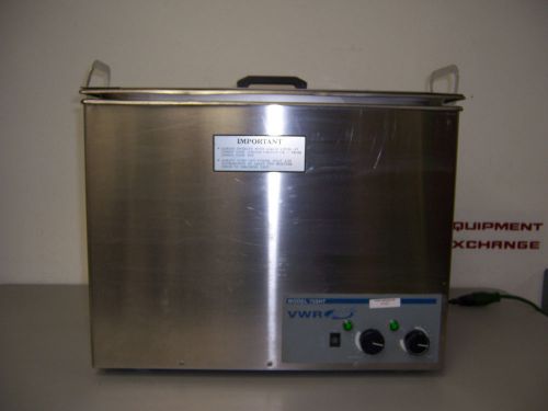 9182 vwr 750ht ultrasonic cleaner w/ heat, timer, basket &amp; lid 25-85*c heat for sale