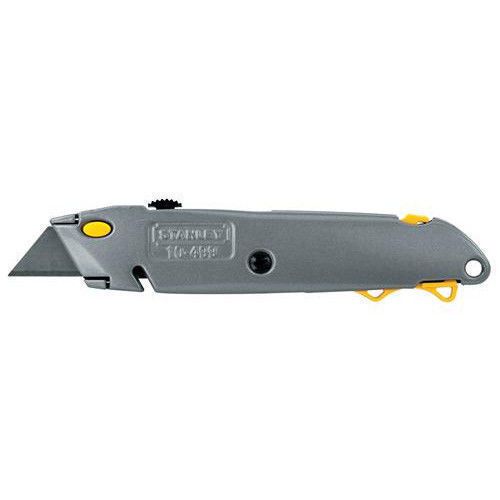 Stanley 6-3/8&#034; Quick Change Retractable Utility Knife - 10-499