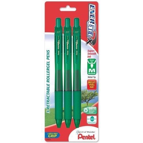 Pentel energel-x retractable liquid gel pen, 0.7mm, medium line, metal tip, for sale