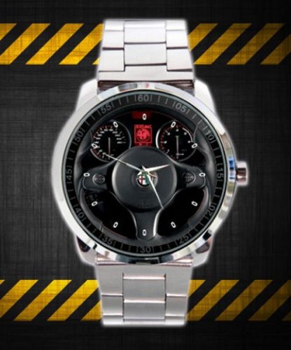 NEW Alfa Romeo MiTo Verde Steering wheel Watch New Design On Sport Metal Watch