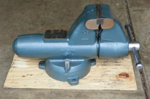 New wilton c 3 6&#034; ductile iron combination pipe &amp; bench vise fast ship for sale