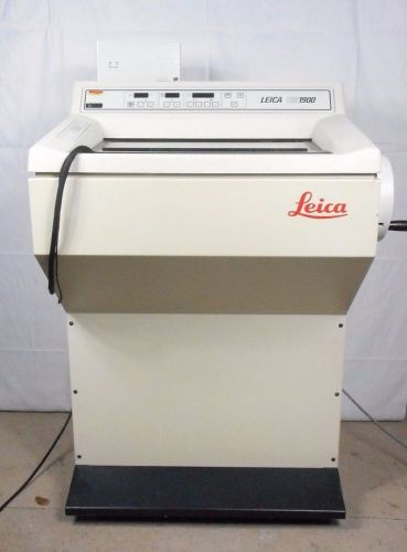 Leica cm 1900 refrigerated microtome with cryojane tape-transfer system option for sale