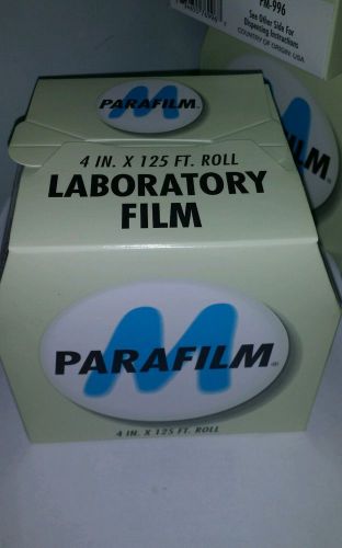 Brand new one roll Parafilm retail  4in (inches) x125FT (ft) (10cmx38m)