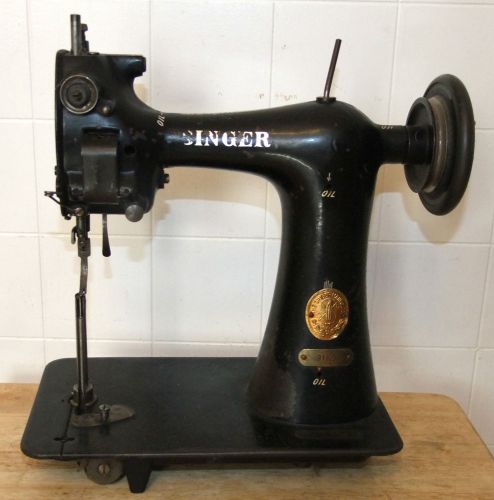 Vintage SINGER Sewing Machine 91K5, Chain Stitch, Leather, Glove, Industrial