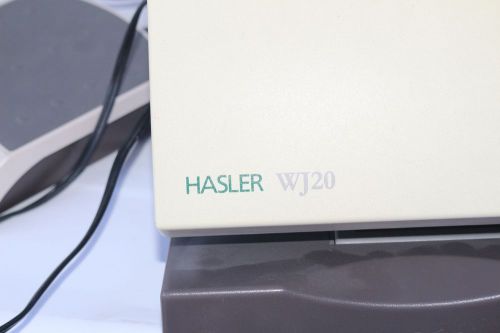 HASLER WJ20 PRINTER AS-IS SEE PICTURES FOR DETAILS WJP4 SCALE