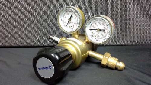 VWR Two Stage Regulator 55850-422 AR/HE/N2 50PSI Max Inlet 3000 PSIG