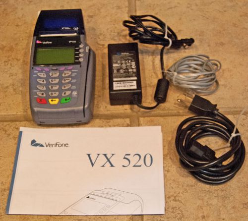 Verifone VX 520 Terminal Manager / Schumberger Magic 6000 Elect Merchant System