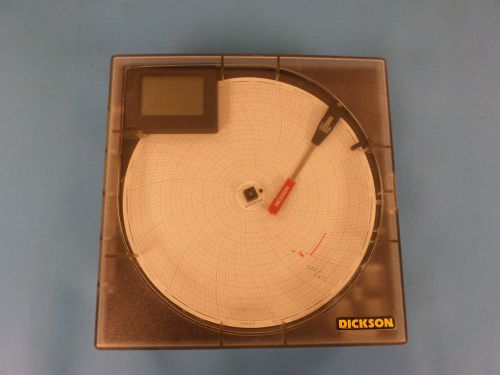 Dickson kt803 temperature chart recorder 8&#034; for sale