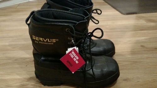 SERVUS BY HONEYWELL THERMO LITE INSULATED STEEEL TOE PAC - SIZE: 9 MEN&#039;S