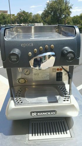 Rancilio Epoca E single grp Espresso Machine - grey
