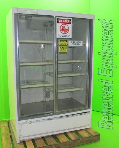 Fisher scientific 13-988-348gw refrigerator dual sliding glass doors for sale