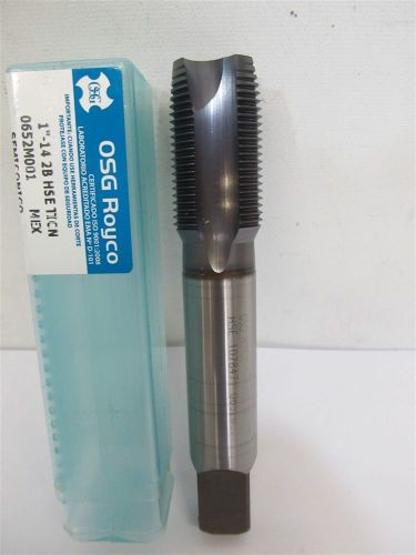 OSG Royco 0652M001, 1&#034;-14, 2B, HSE, TiCN Semi Conical Spiral Point Tap